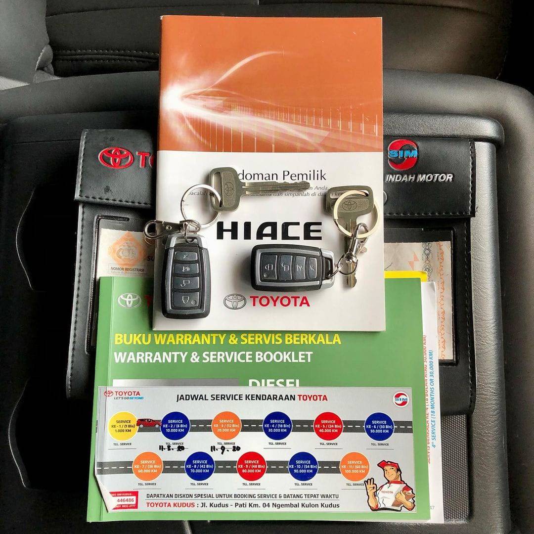 2019 Toyota Hiace 2019 Toyota Hiace