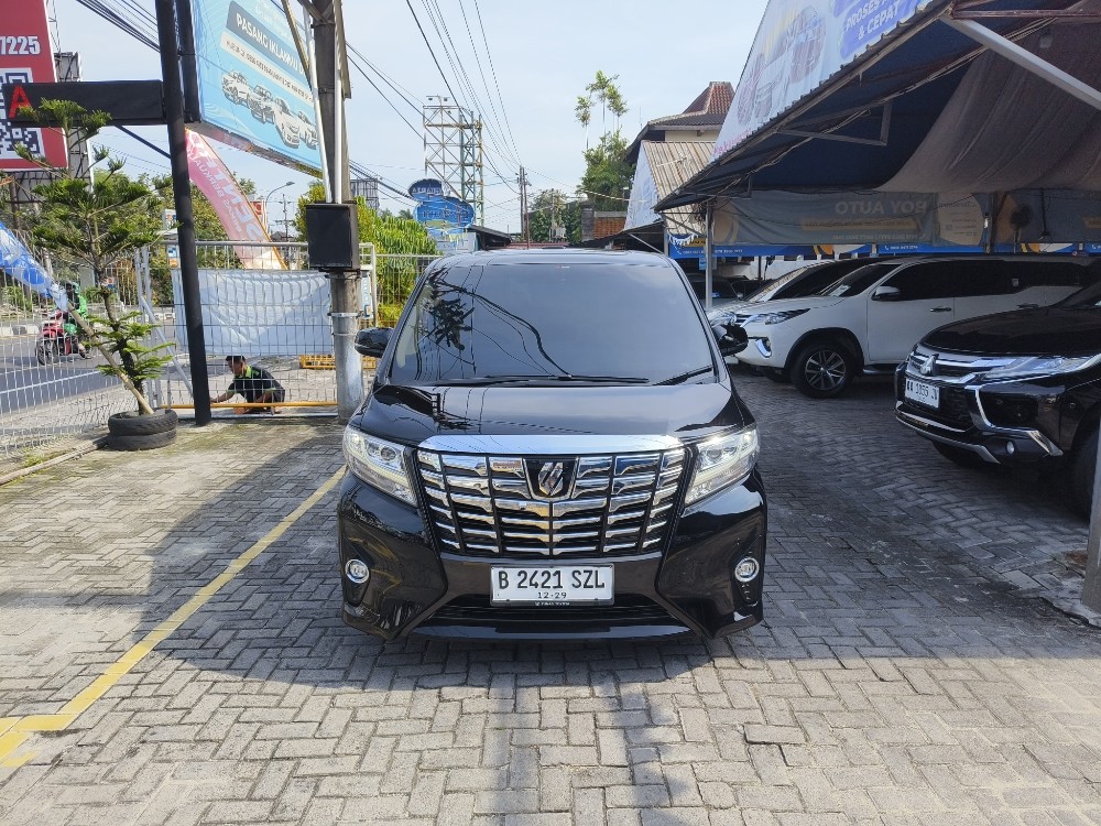 2017 Toyota Alphard  2.4 G
