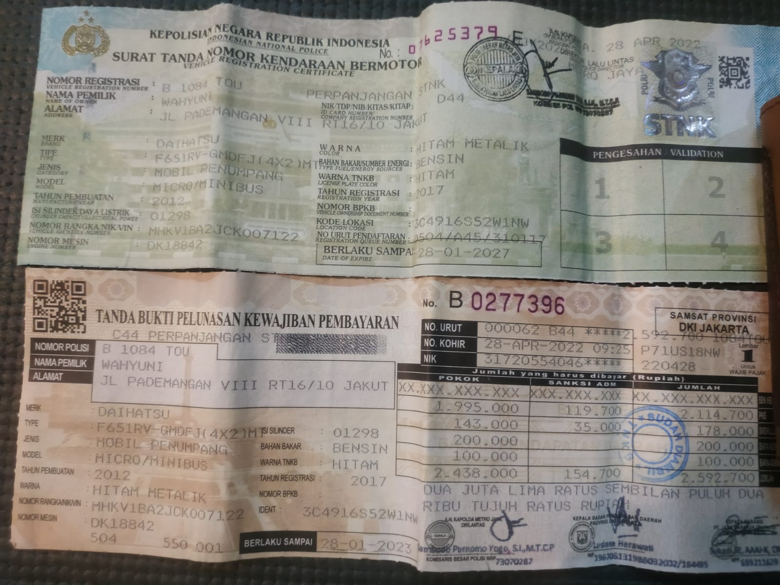 2012 Daihatsu Xenia  1.3L R DLX MT 2012 Daihatsu Xenia  1.3L R DLX MT