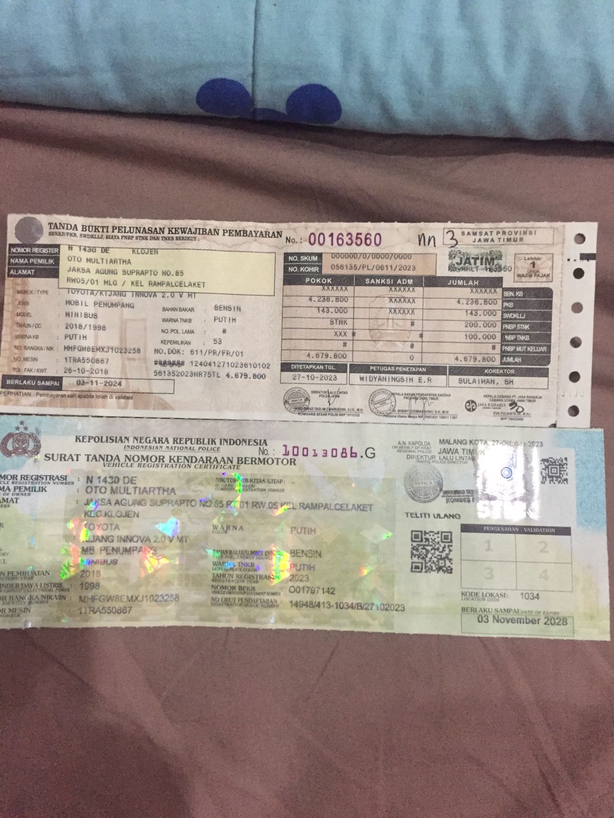 2018 Toyota Innova 2018 Toyota Innova