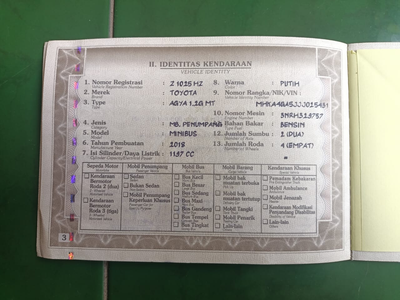 2018 Toyota Agya  1.2 G MT 2018 Toyota Agya  1.2 G MT