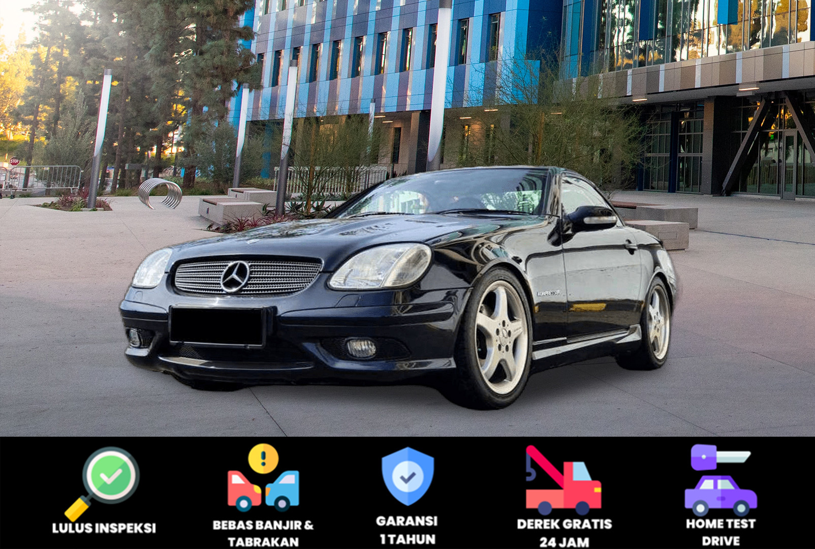 2004 Mercedes Benz SLK-Class Bekas 2004 Mercedes Benz SLK-Class Bekas