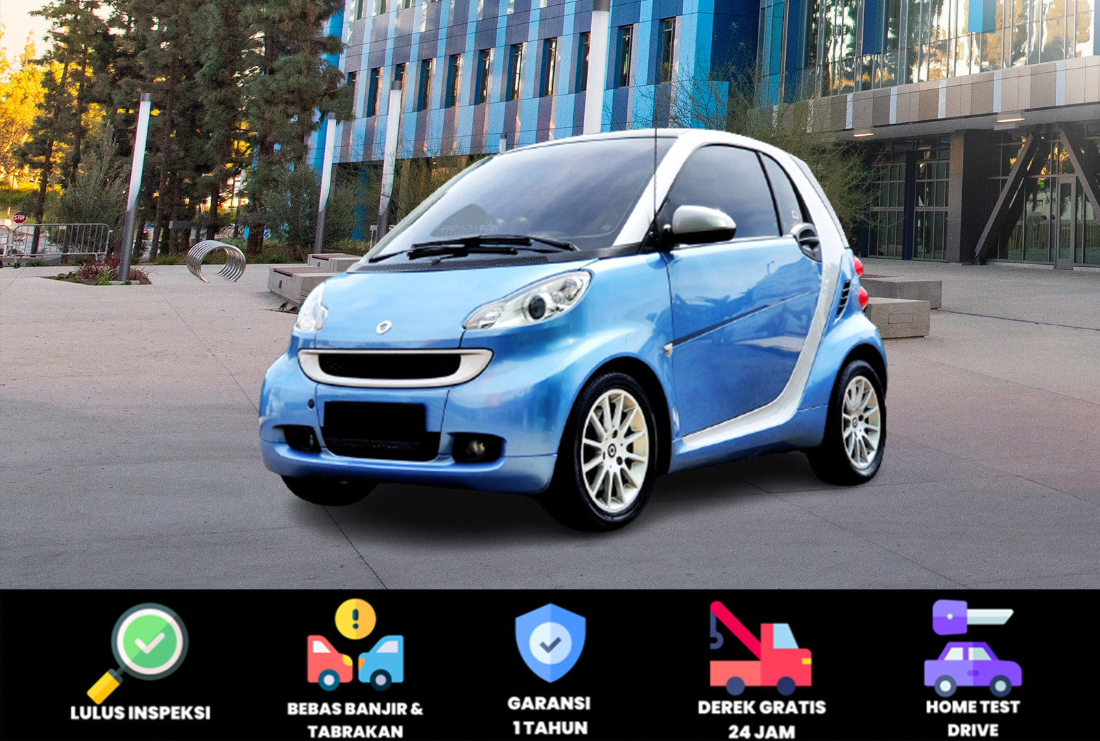 2011 Smart Fortwo Bekas 2011 Smart Fortwo Bekas