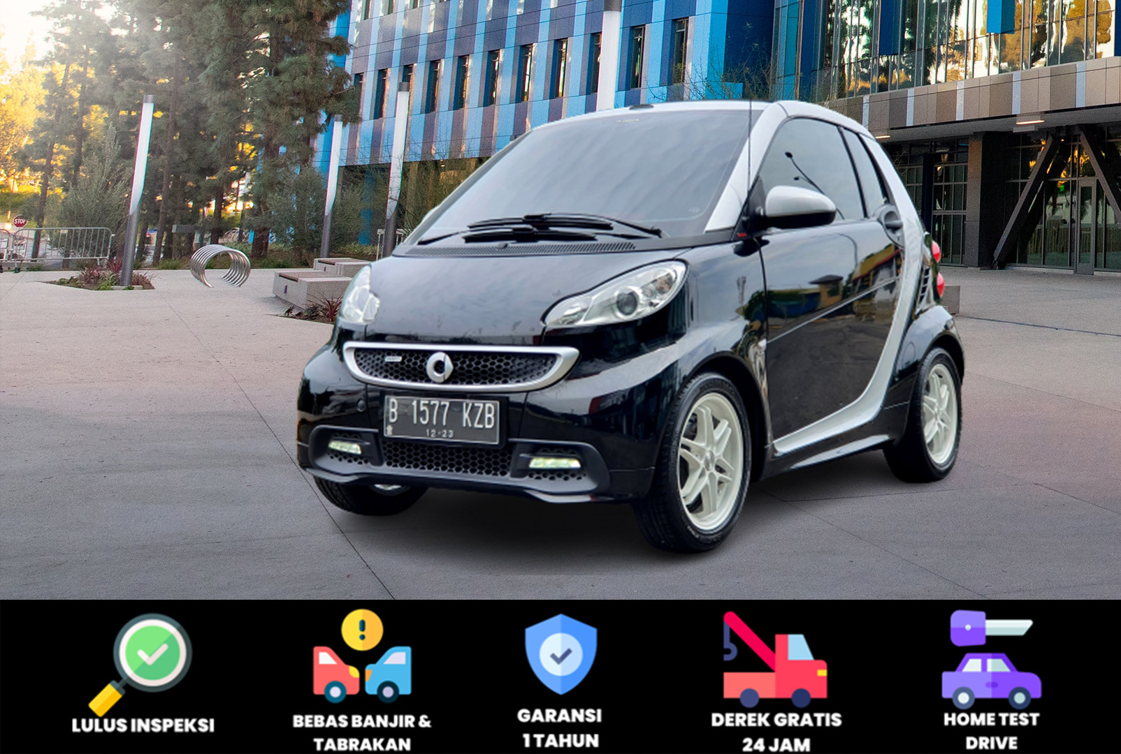 2013 Smart Fortwo Passion Bekas 2013 Smart Fortwo Passion Bekas