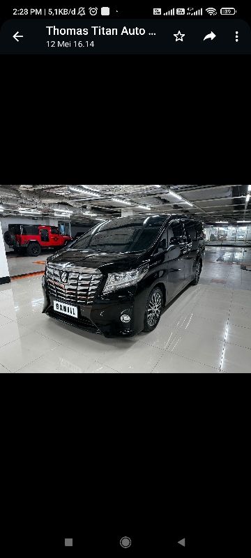 Used 2017 Toyota Alphard  2.4 G A/T LUX 2.4 G A/T LUX