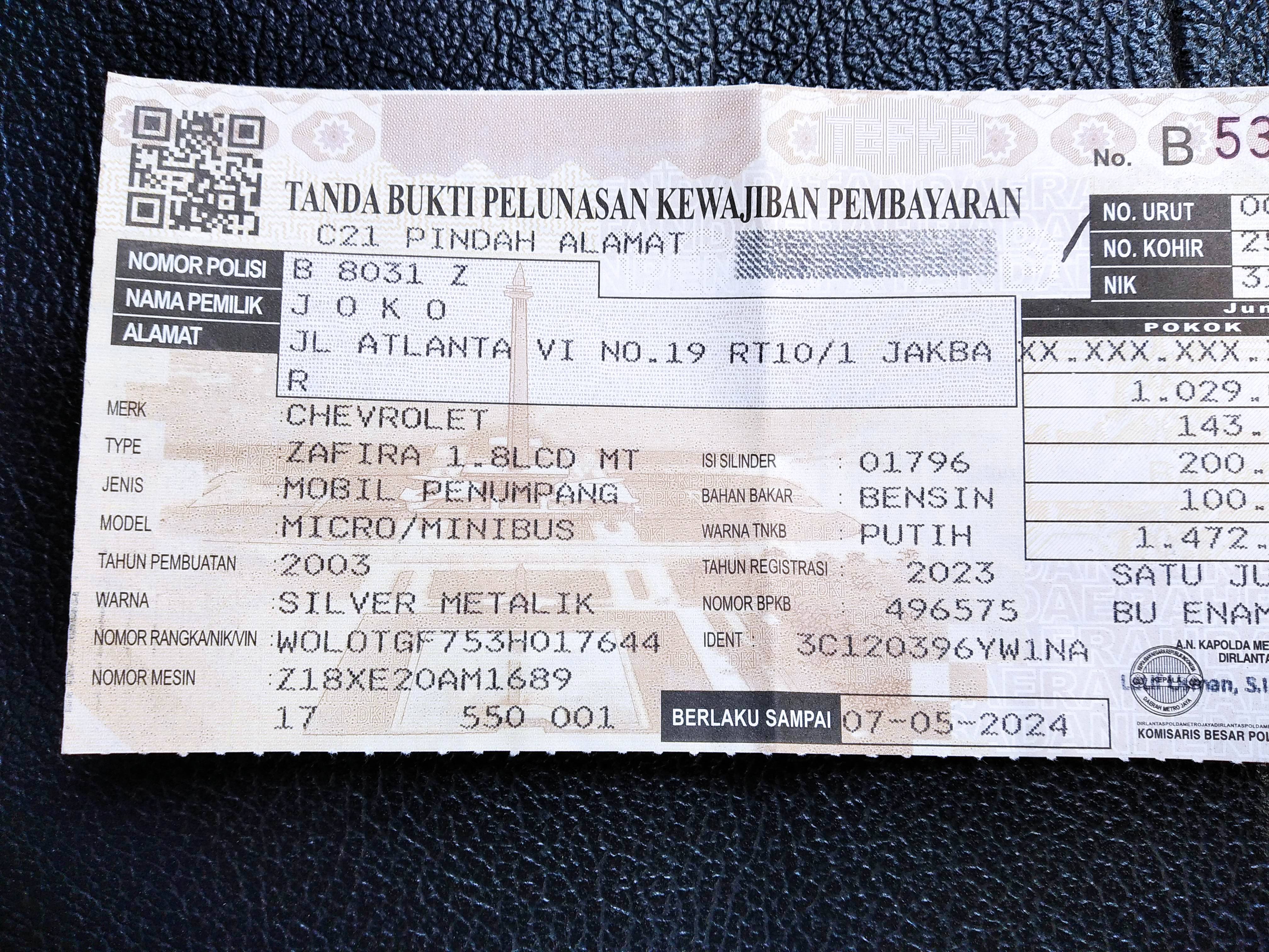 2003 Chevrolet Zafira CD 2003 Chevrolet Zafira CD