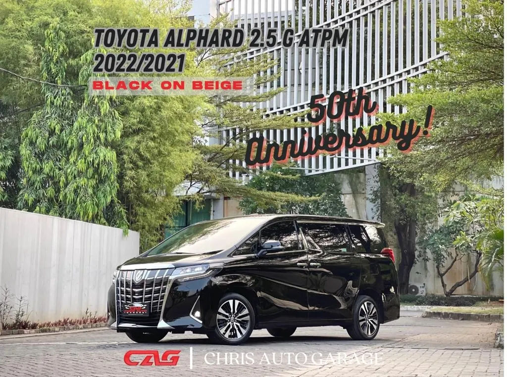 2021 Toyota Alphard 2.5 G A/T 2.5 G A/T bekas