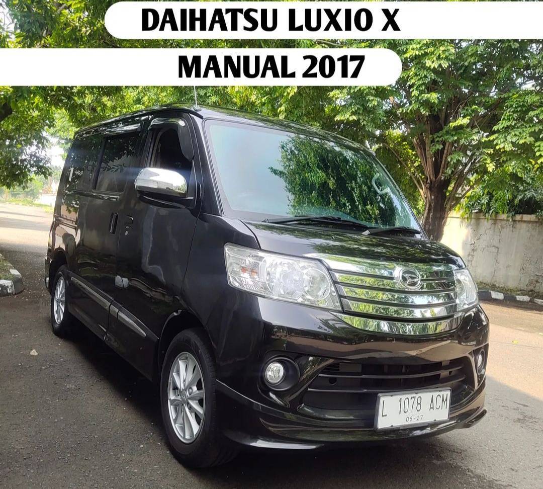 2017 Daihatsu Luxio 1.5 X M/T Bekas