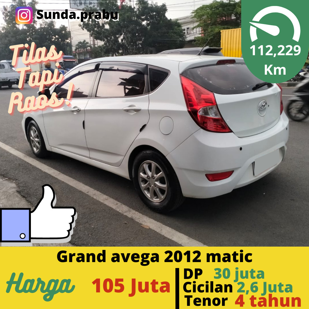 2012 Hyundai Avega 2012 Hyundai Avega