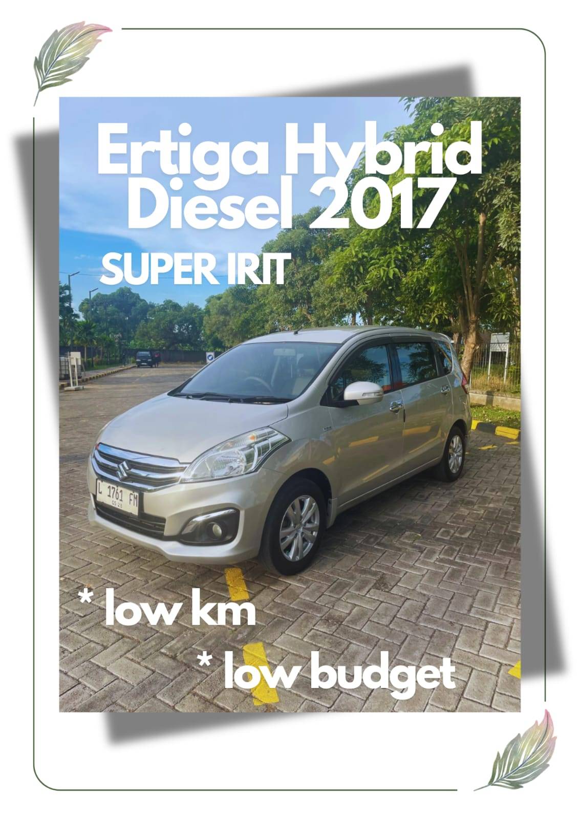 2017 Suzuki Ertiga  DIESEL HYBRID MT 2017 Suzuki Ertiga  DIESEL HYBRID MT