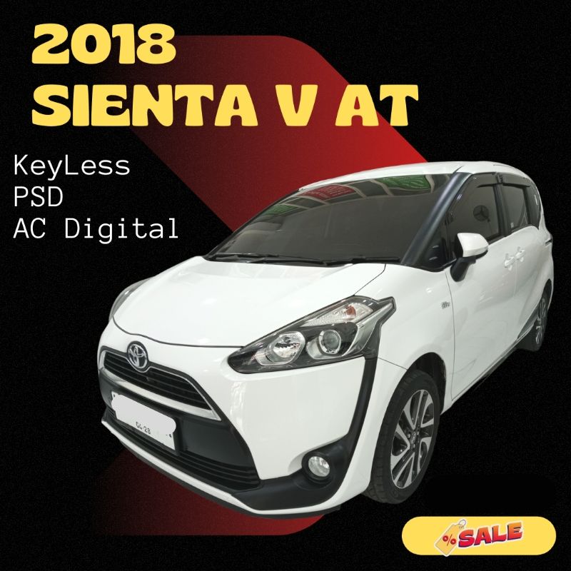 Used 2018 Toyota Sienta 1.5 V CVT FROMAGE TRIM 1.5 V CVT FROMAGE TRIM