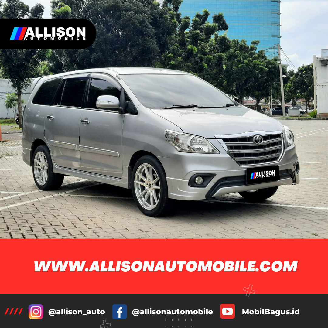 2015 Toyota Kijang Innova 2.0 G AT LUX