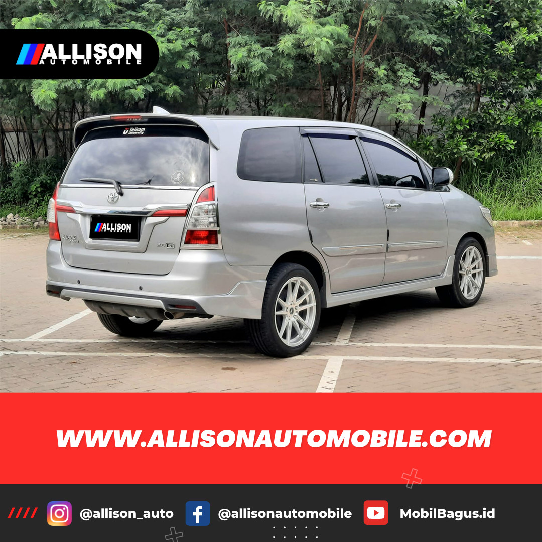 2015 Toyota Kijang Innova 2.0 G AT LUX 2015 Toyota Kijang Innova 2.0 G AT LUX