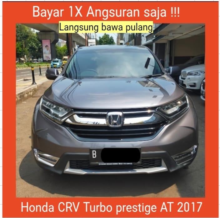 Second Hand 2017 Honda CRV 1.5L Turbo