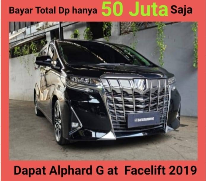 Second Hand 2019 Toyota Alphard 2.5 G A/T