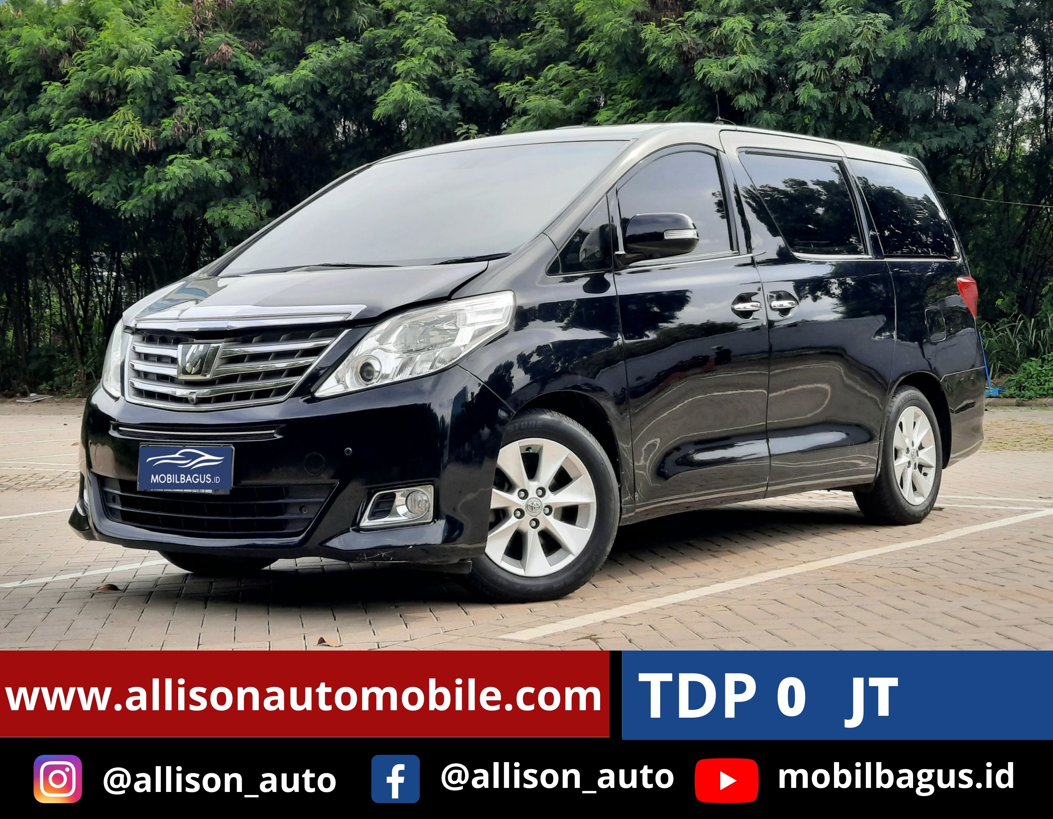 Second Hand 2012 Toyota Alphard  S 2.4 AT Second Hand 2012 Toyota Alphard  S 2.4 AT