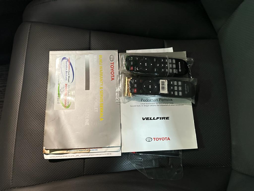 2018 Toyota Vellfire 2.5 G A/T 2018 Toyota Vellfire 2.5 G A/T