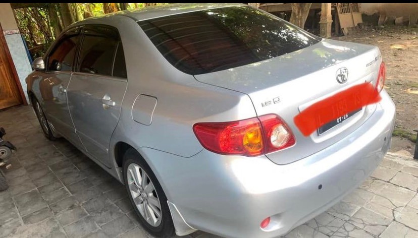 2008 Toyota Corolla Altis  J 2008 Toyota Corolla Altis  J