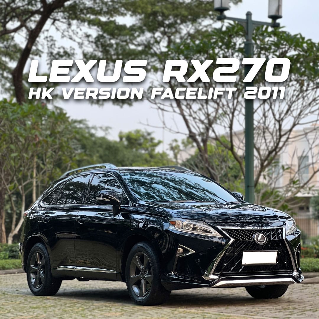 Second Hand 2011 Lexus RX 270 2.7 AT Second Hand 2011 Lexus RX 270 2.7 AT