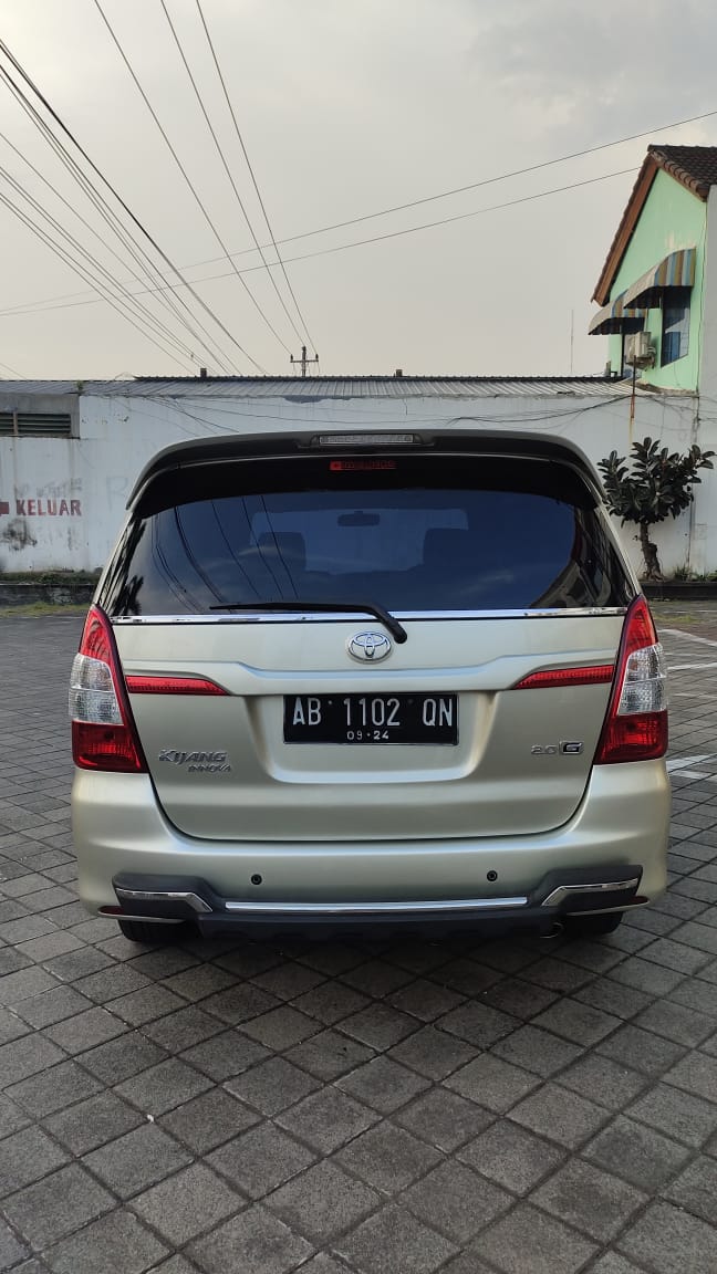 2014 Toyota Kijang  2014 Toyota Kijang