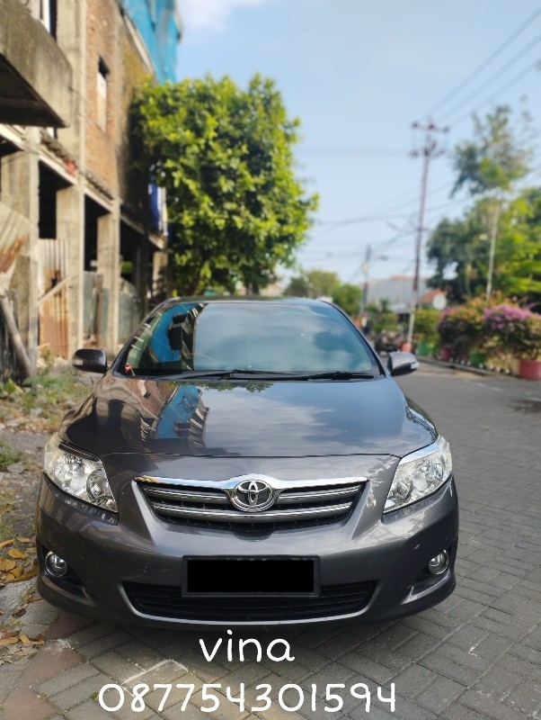 2008 Toyota Corolla Altis