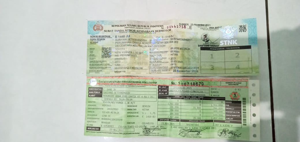 2013 Toyota Avanza 2013 Toyota Avanza