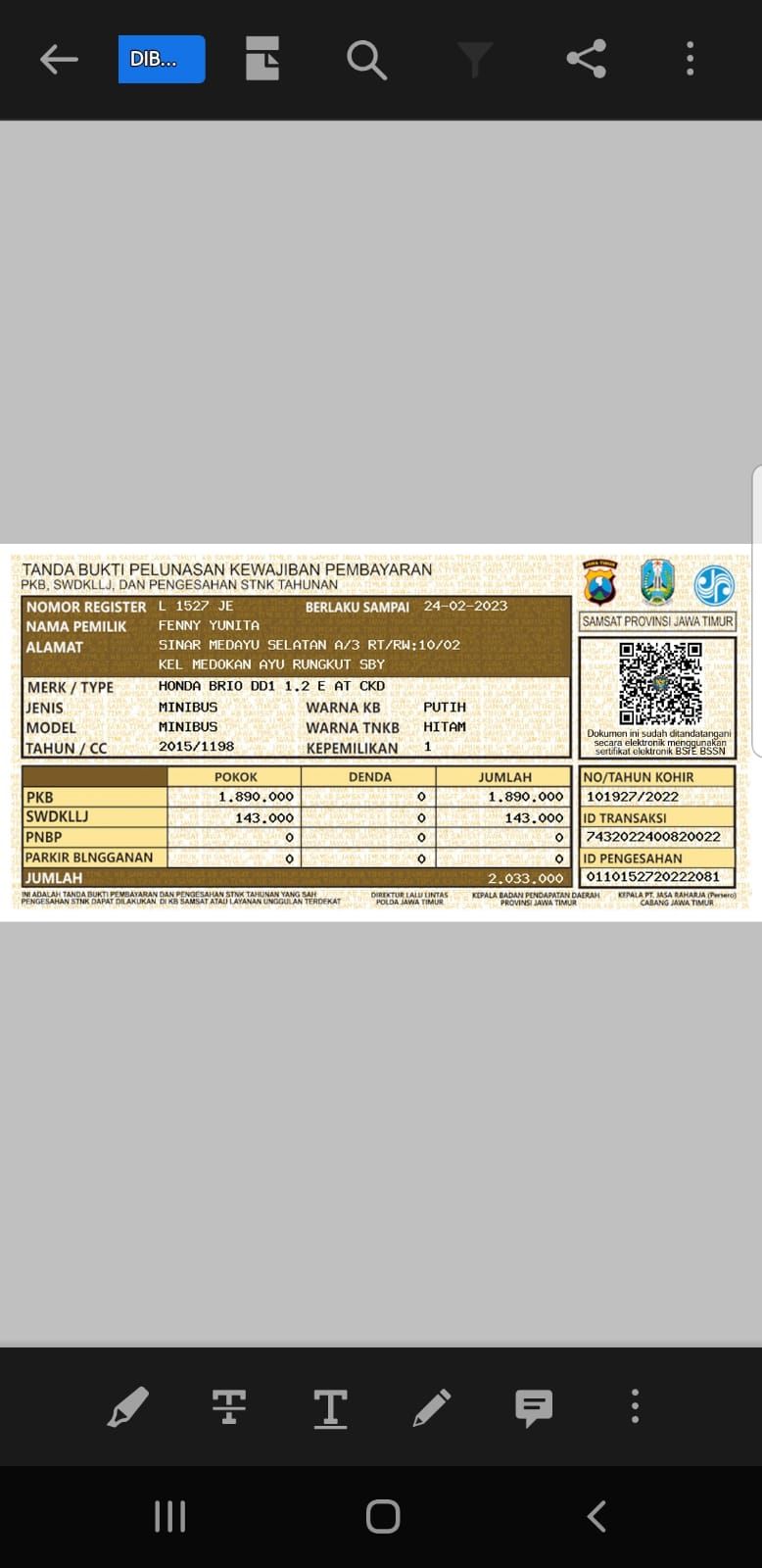 2015 Honda Brio 2015 Honda Brio