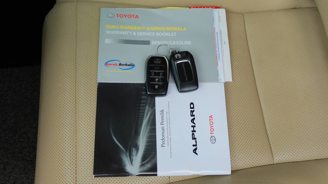 2017 Toyota Alphard 2017 Toyota Alphard