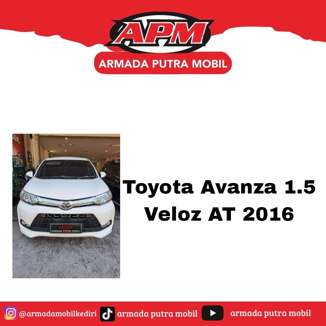 2016 Toyota Avanza Veloz 2016 Toyota Avanza Veloz