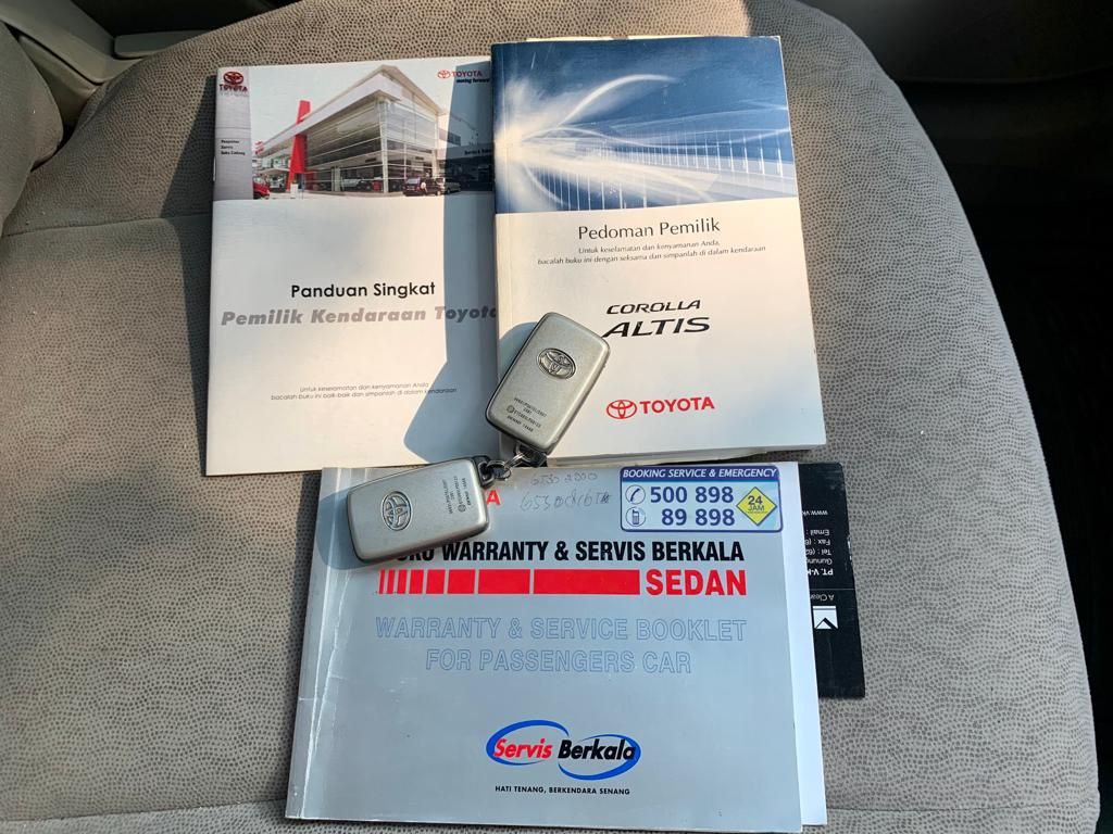 2009 Toyota Corolla Altis 2009 Toyota Corolla Altis