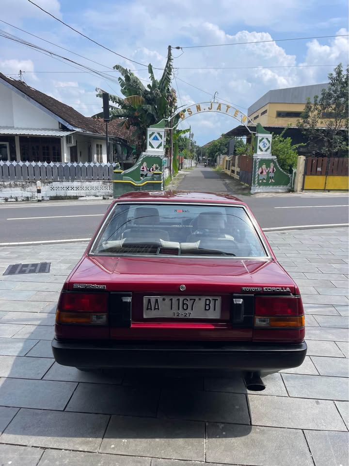 1986 Toyota Corolla 1.6 SEG MT 1986 Toyota Corolla 1.6 SEG MT