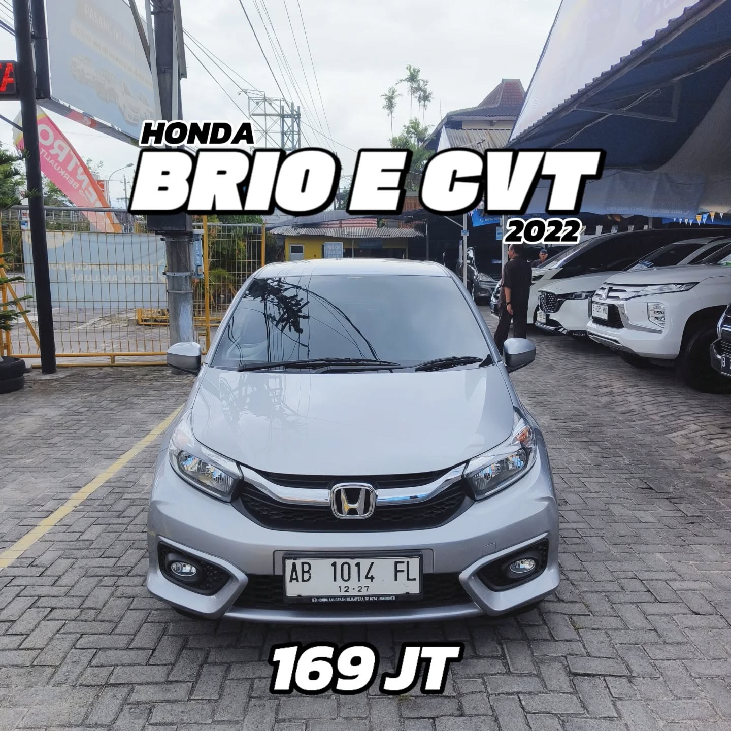 2022 Honda Brio Satya E CVT Bekas 2022 Honda Brio Satya E CVT Bekas