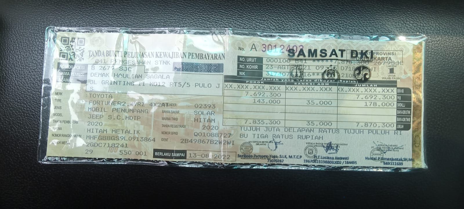 2020 Toyota Fortuner 2020 Toyota Fortuner