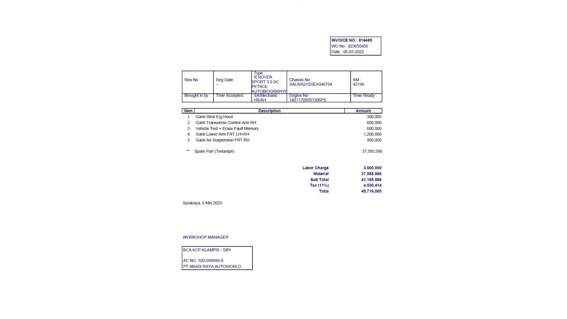 2014 Land Rover Range Rover 2014 Land Rover Range Rover