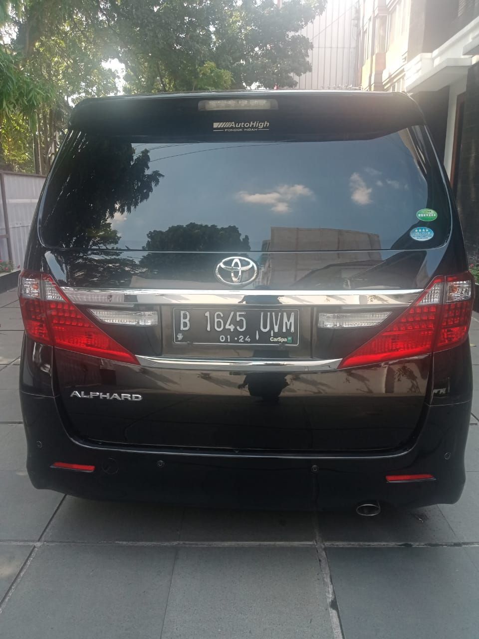 2014 Toyota Alphard 2014 Toyota Alphard