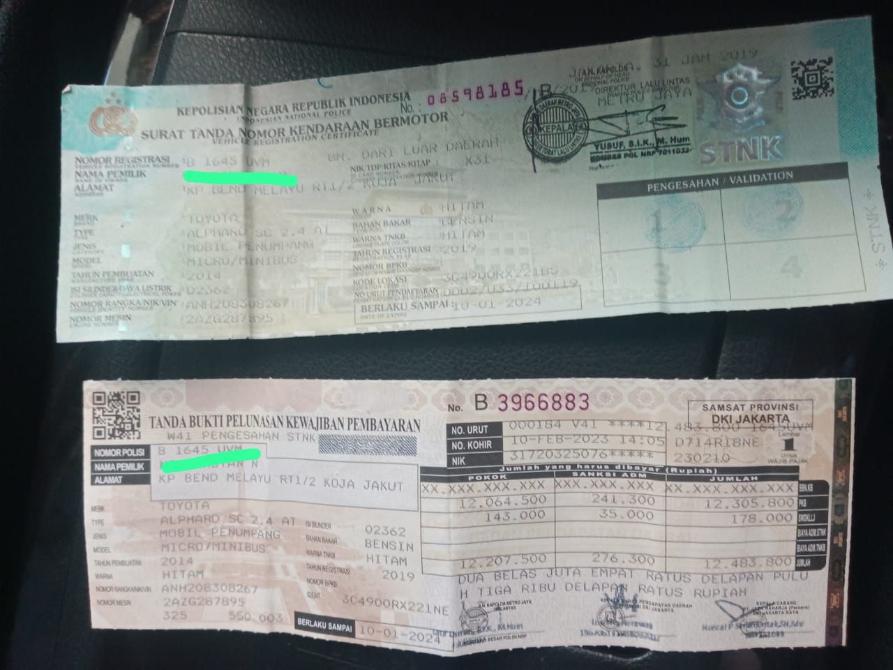 2014 Toyota Alphard 2014 Toyota Alphard