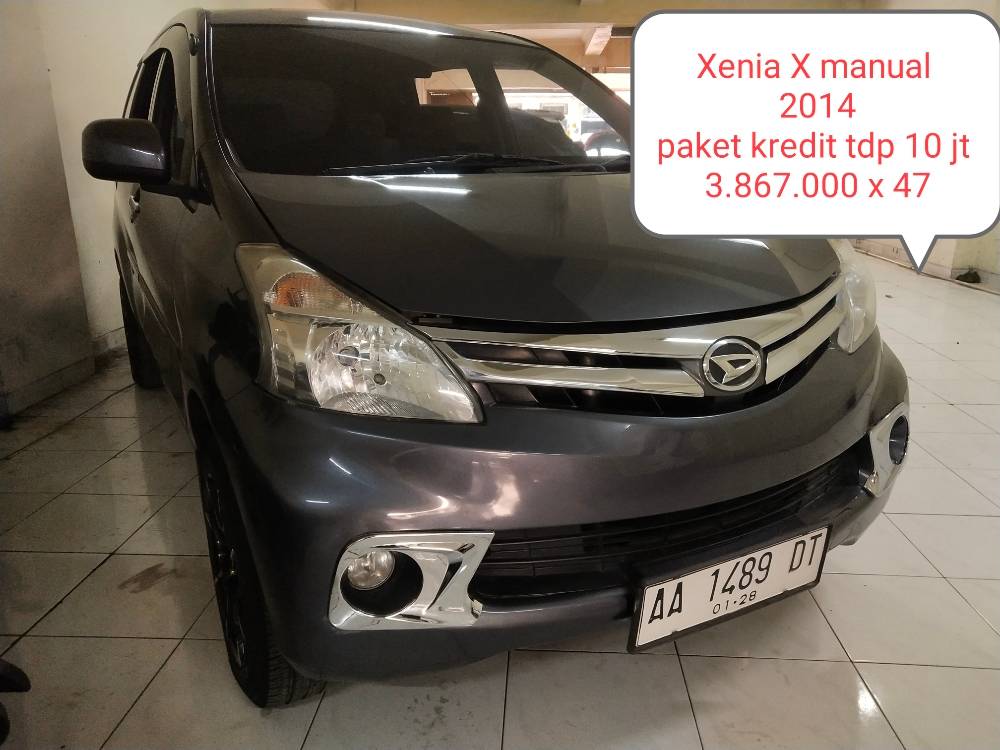 2014 Daihatsu Xenia 1.3 X MT 1.3 X MT bekas