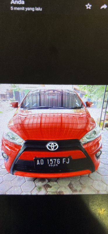 2015 Toyota Yaris Bekas 2015 Toyota Yaris Bekas