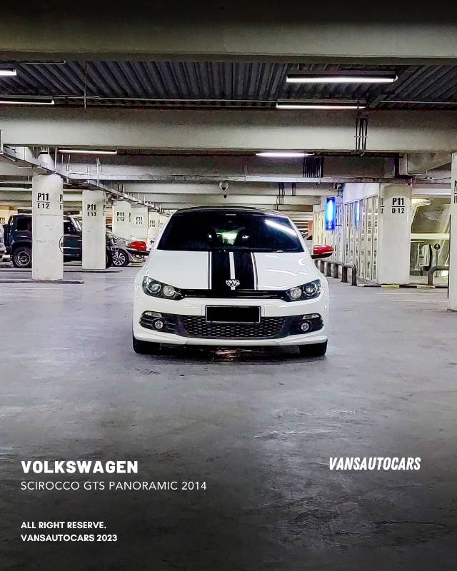 2014 Volkswagen Scirocco  NEW 1.4 TSi NEW 1.4 TSi (COUPE) tua