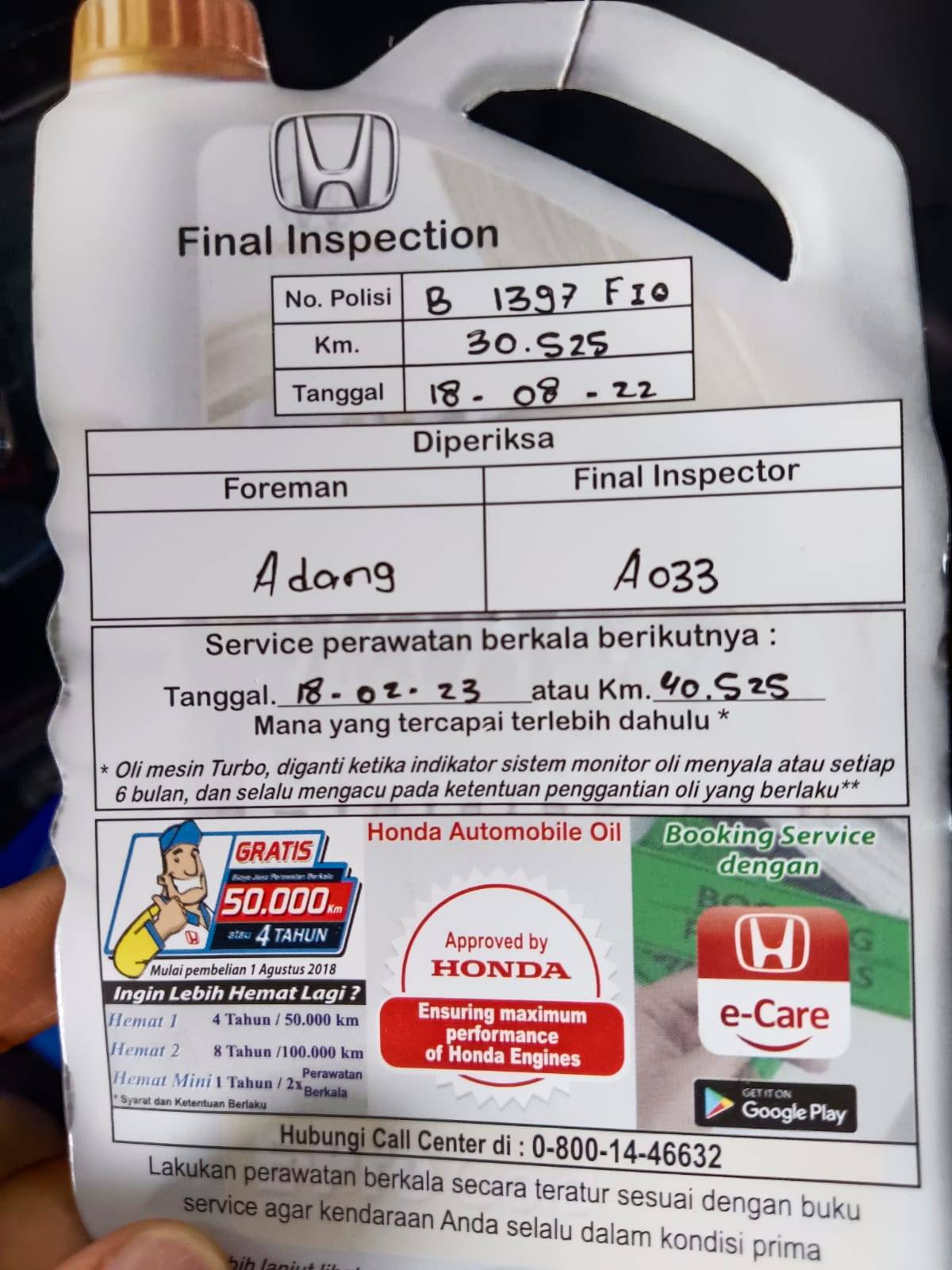 2018 Honda Mobilio 2018 Honda Mobilio