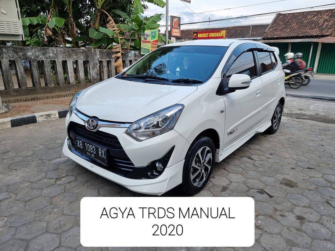 Second Hand 2020 Toyota Agya G TRD 1.0L MT