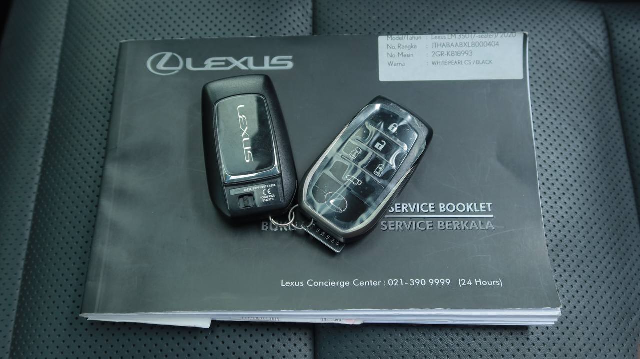 2020 Lexus LM 2020 Lexus LM