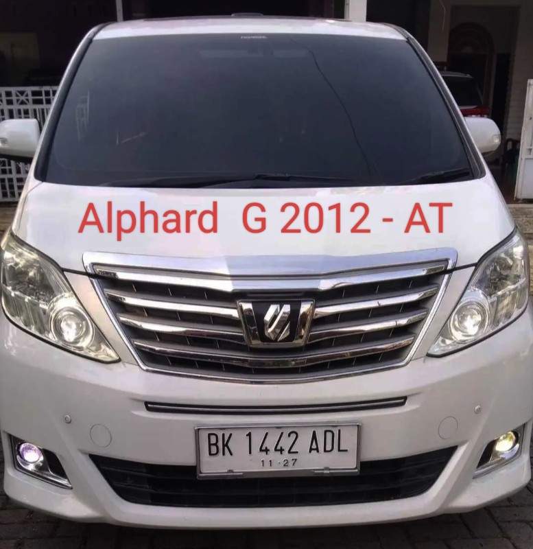 2012 Toyota Alphard  G 3.0 AT
