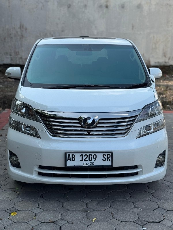 2011 Toyota Vellfire  2.5 ZG AT PREMIUM SOUND
