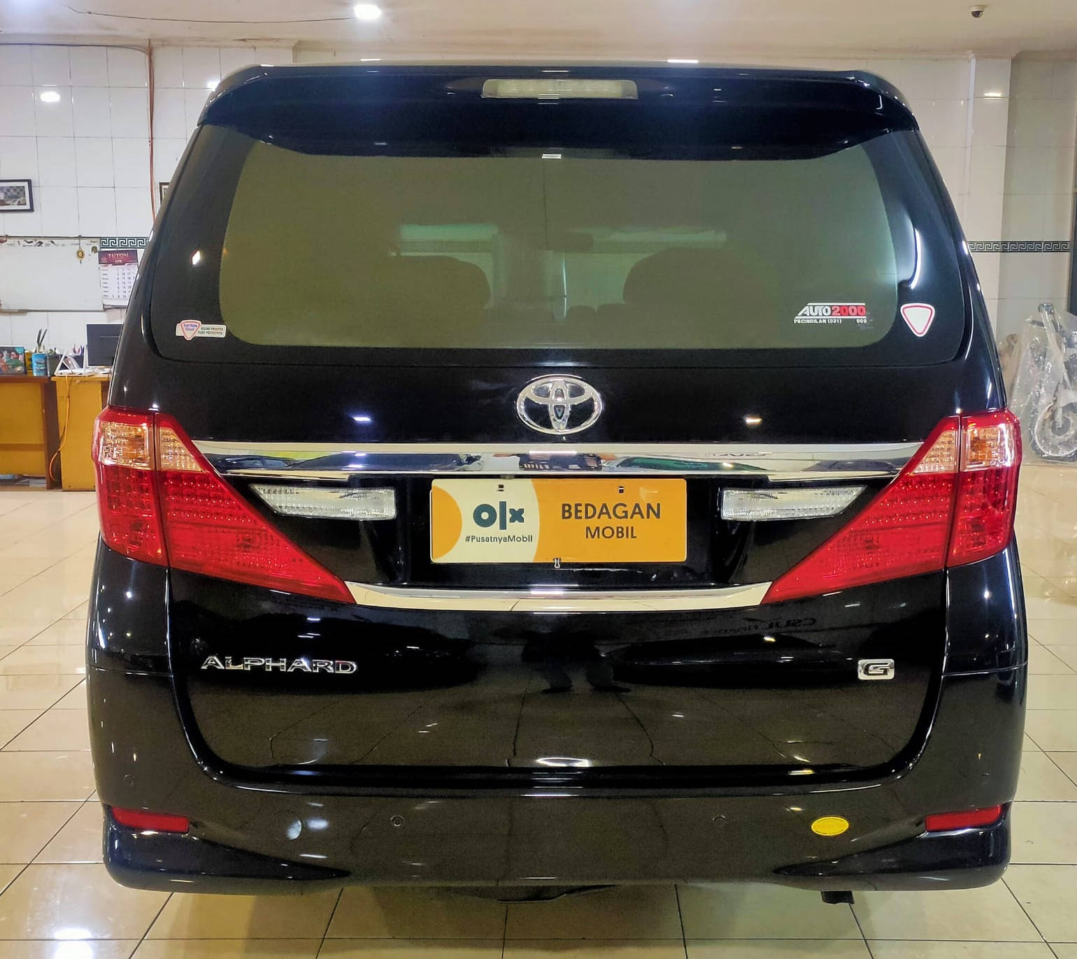 Dijual 2014 Toyota Alphard 2.5L G CVT 2.5L G CVT Bekas