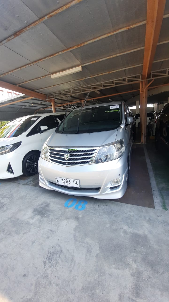 2007 Toyota Alphard Vellfire Bekas 2007 Toyota Alphard Vellfire Bekas
