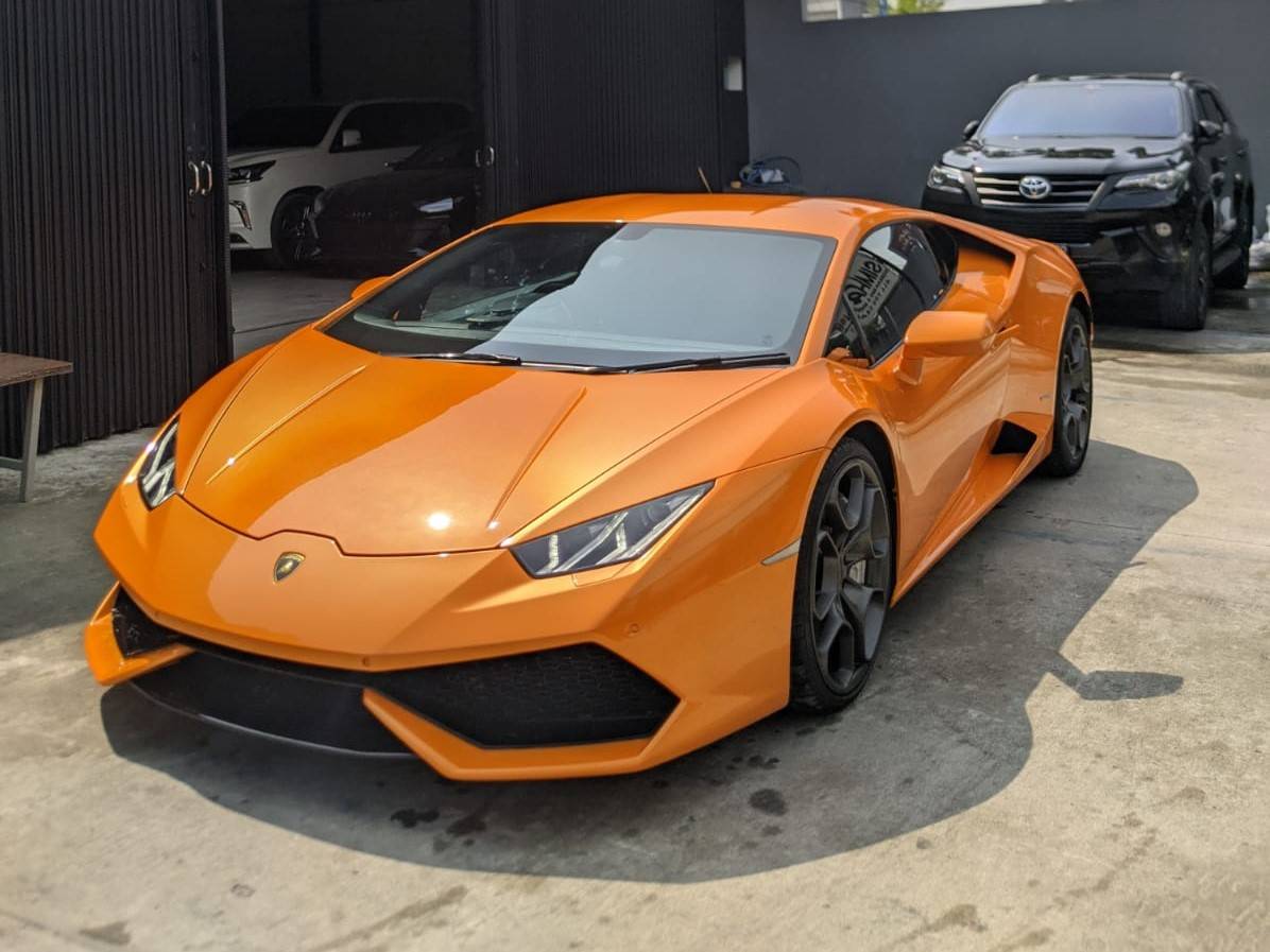 Lamborghini Huracan LP 610 4 черный