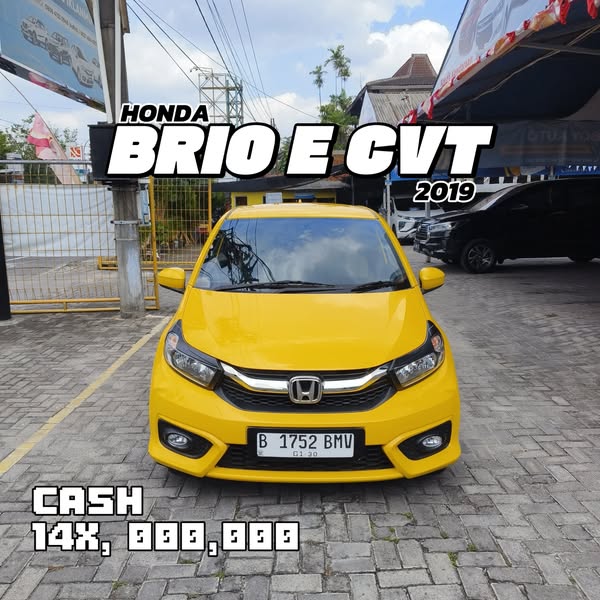2019 Honda Brio Satya E CVT Bekas 2019 Honda Brio Satya E CVT Bekas