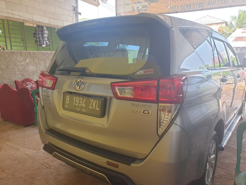 2019 Toyota New Innova G BENSIN 2.0L MT