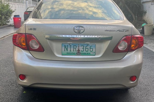 2010 Toyota Corolla Altis